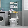 Multifunctional Toilet Rack with Shelves - Black - Clarify.pk