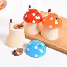 Mushroom Toothpick Holder Set - Cute Kitchen Gadget