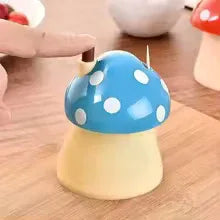 Mushroom Toothpick Holder Set - Cute Kitchen Gadget - Clarify.pk
