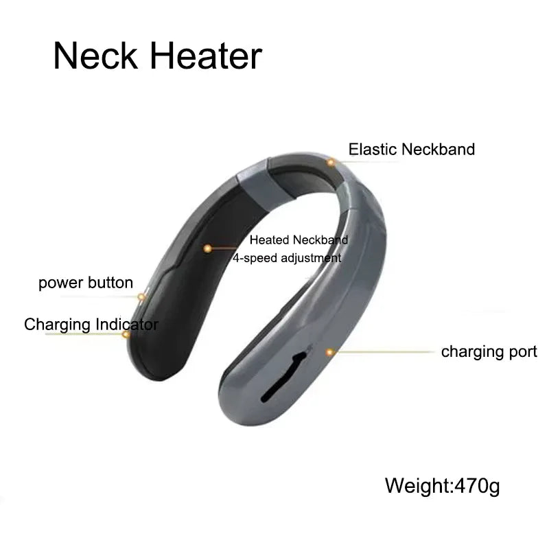 Neck Ceramic Portable Heater for Relaxation