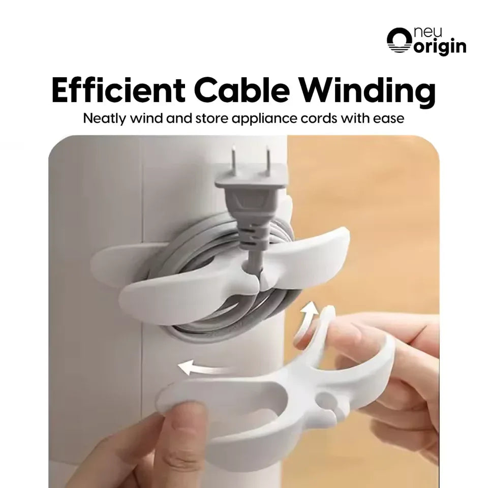 Pack of 4 Cable Management Tool for Home Storage