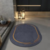 Non Slip Bathroom Mat with Modern Design (RANDOM COLOR) - Clarify.pk