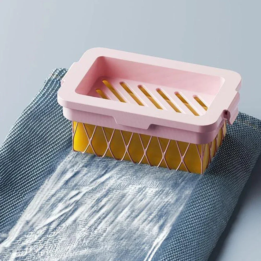 Non Slip Soap Holder with Drain Basket - Clarify.pk
