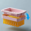 Non Slip Soap Holder with Drain Basket - Clarify.pk