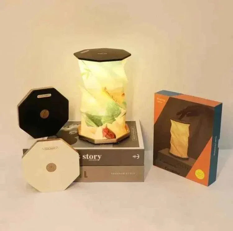 Artistic LED Table Lamp with Scenic Design