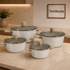 OSFE Deep Casserole with Clear Glass Lid
