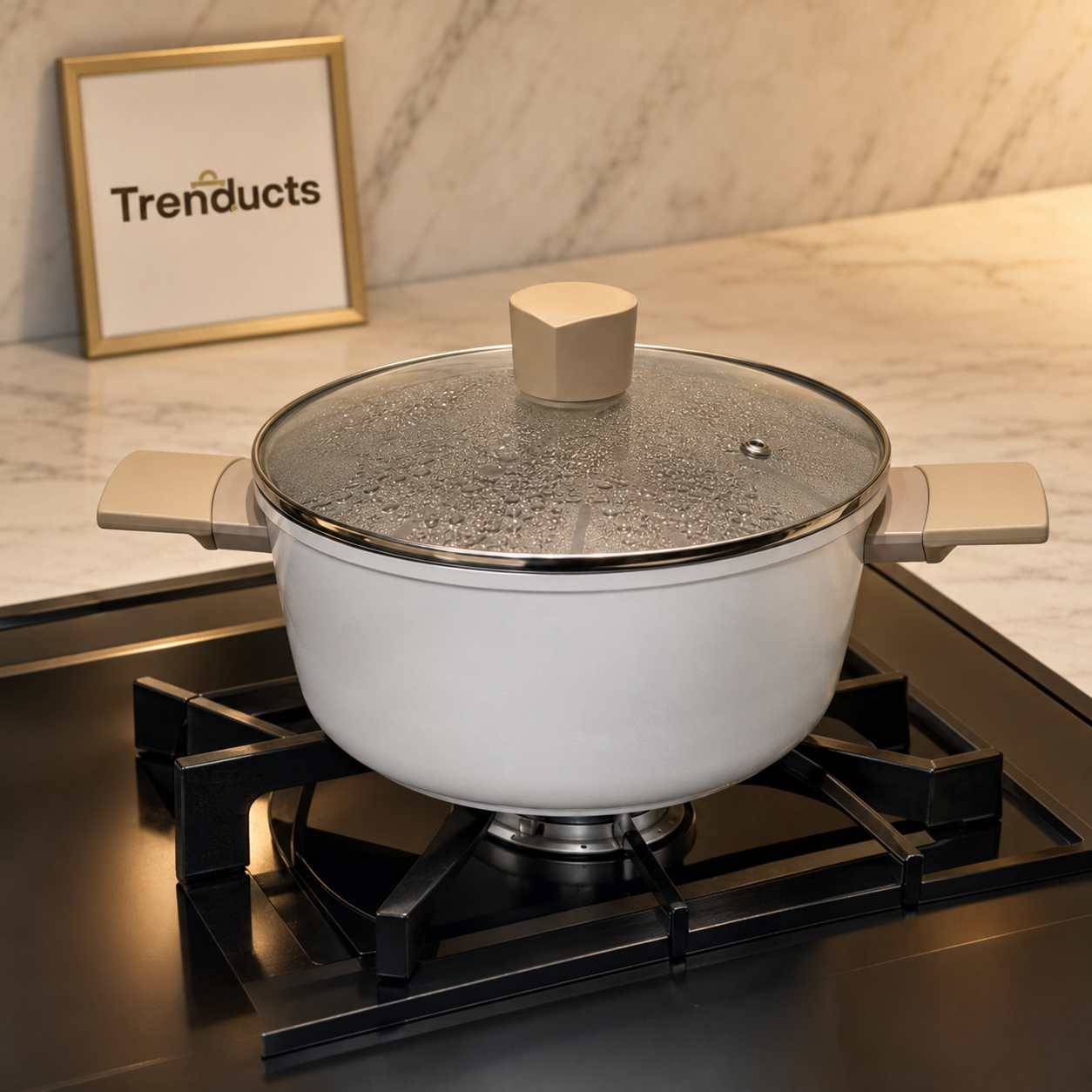 OSFE Deep Casserole with Clear Glass Lid