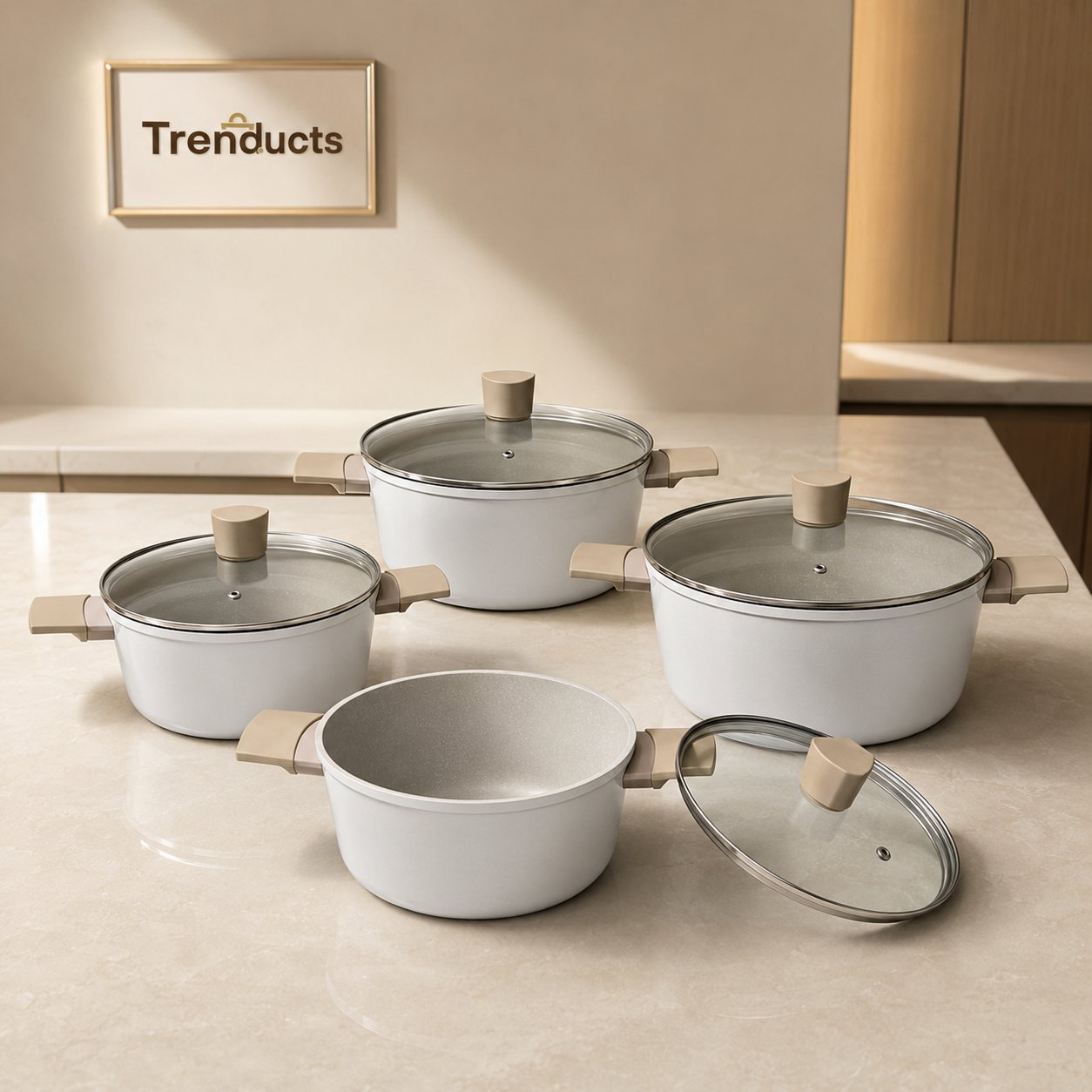 OSFE Deep Casserole with Clear Glass Lid