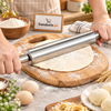 Stainless Steel Rolling Pin for Dough & Baking