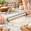 Stainless Steel Rolling Pin for Dough & Baking