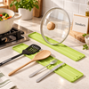Silicone Lid Holder & Spoon Rest for Kitchen