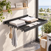 Foldable Wall-Mounted Clothes Drying Rack
