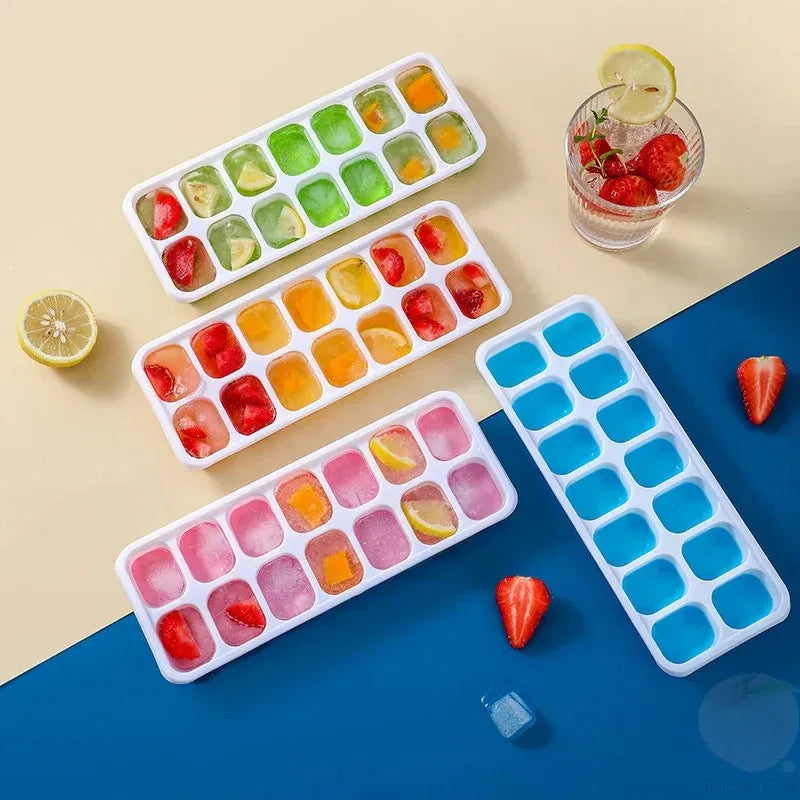 14 Grid Silicone Ice Cube Mold for Perfect Ice