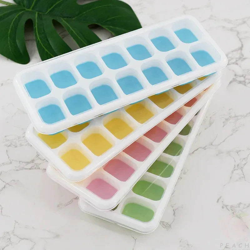 14 Grid Silicone Ice Cube Mold for Perfect Ice - Clarify.pk