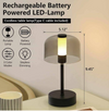Pearl Glow Glass Table Lamp with 3 Light Modes