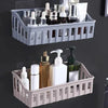 Plastic Bathroom Shelf Organizer - Wall Mount - Clarify.pk
