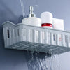 Plastic Bathroom Shelf Organizer - Wall Mount - Clarify.pk