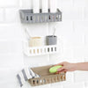 Plastic Bathroom Shelf Organizer - Wall Mount - Clarify.pk