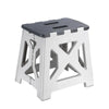 Plastic Foldable Chair for Home Use - Durable Stool - Clarify.pk
