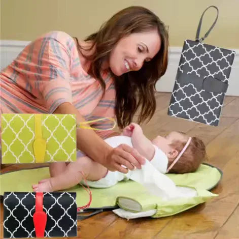 Waterproof Baby Changing Mat with Portable Cover