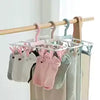 Wide Shoulder Clothes Hanger with Clips - Clarify.pk