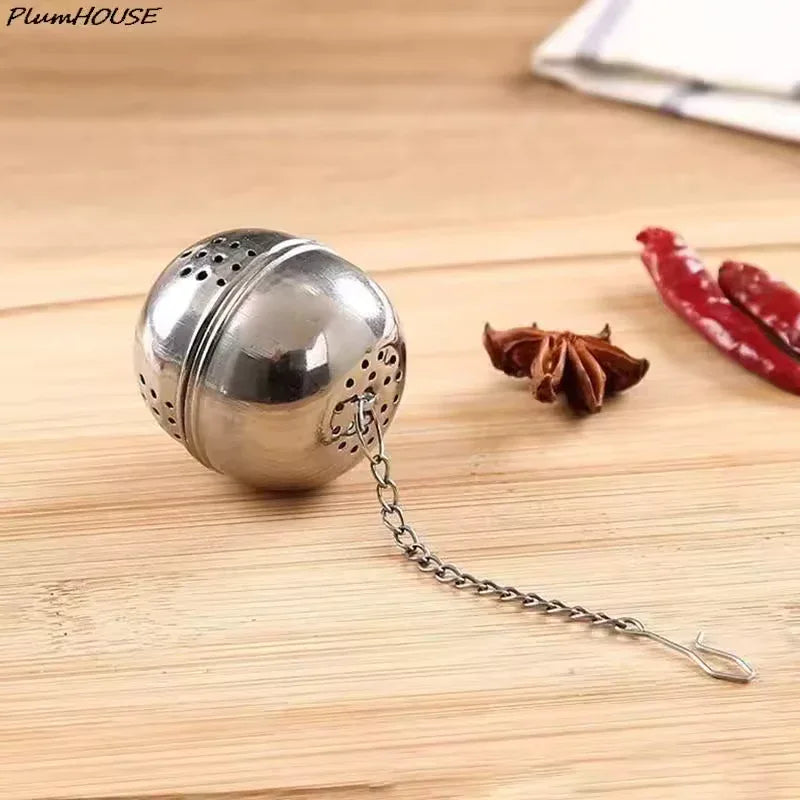 Stainless Steel Tea Leaves Diffuser Ball - Clarify.pk