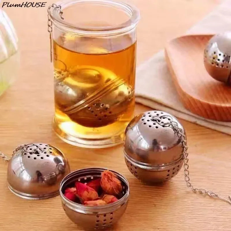 Stainless Steel Tea Leaves Diffuser Ball - Clarify.pk