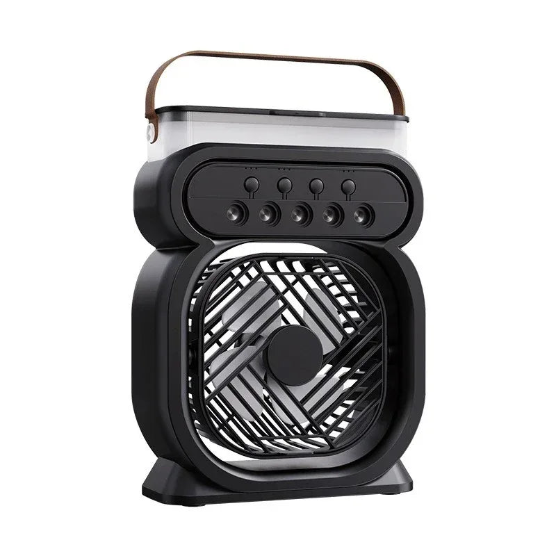 3 in 1 Air Conditioner Water Mist Fan with Night Lamp