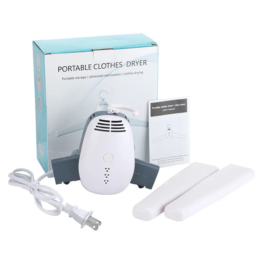 Portable Clothes Dryer with Foldable Hanger - Clarify.pk