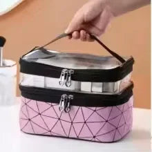 Portable Cosmetic Storage Organizer Makeup Bag