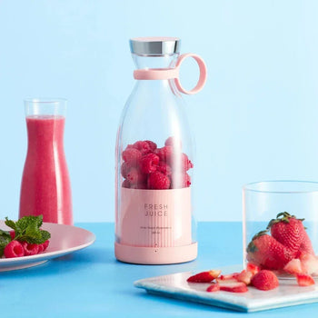 Portable Electric Juicer Blender - Compact & Stylish - Clarify.pk