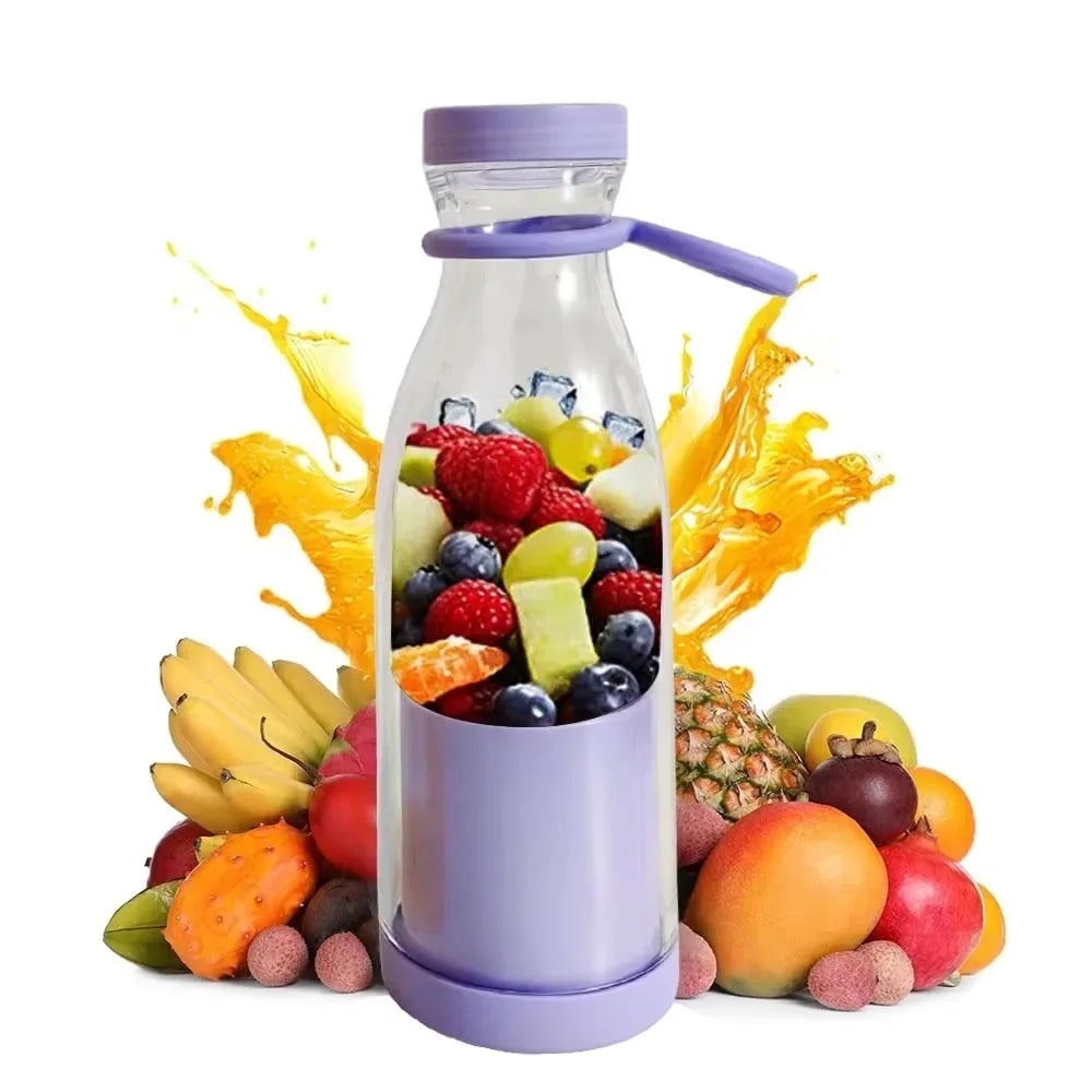Portable Electric Juicer Blender - Compact & Stylish - Clarify.pk