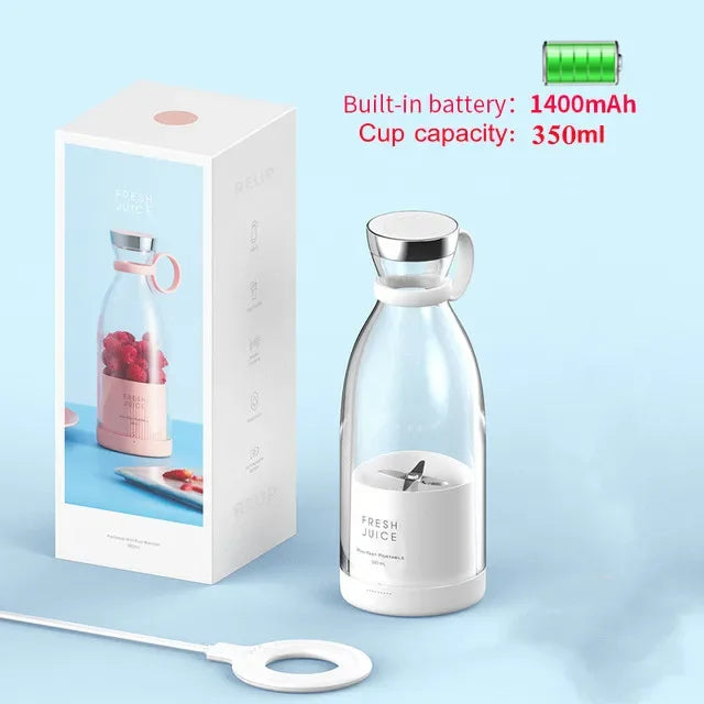 Portable Electric Juicer Blender - Compact & Stylish - Clarify.pk