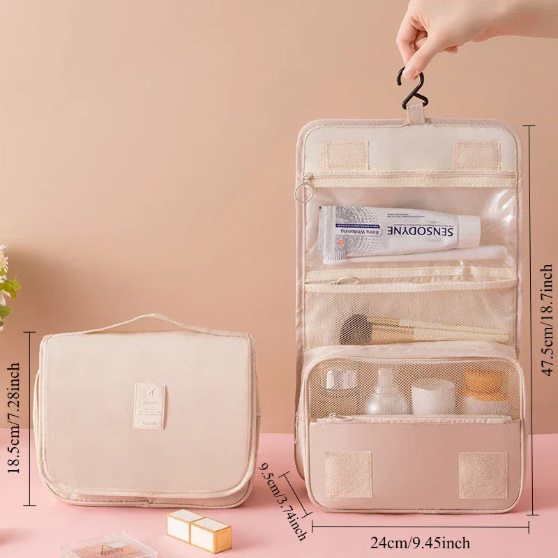 Portable Hanging Toiletry Bag for Travel - Clarify.pk