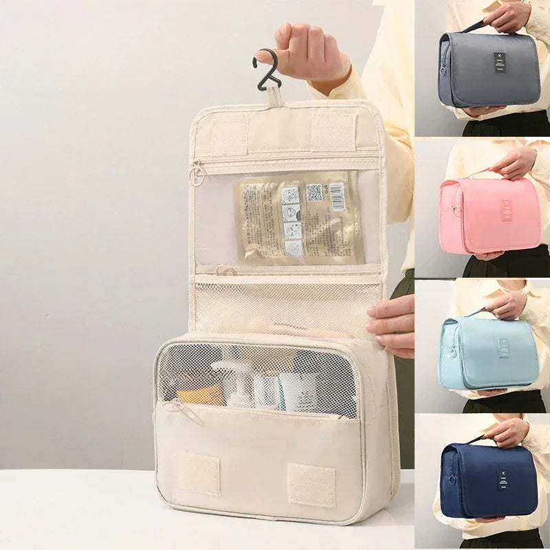 Portable Hanging Toiletry Bag for Travel - Clarify.pk