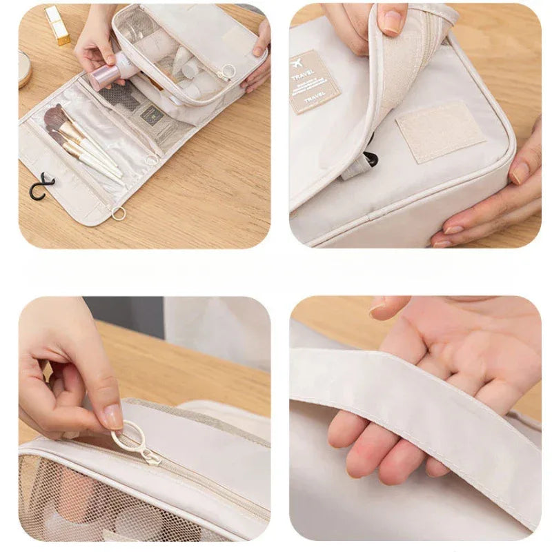 Portable Hanging Toiletry Bag for Travel - Clarify.pk