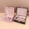 Portable Jewelry Box for Girls – Compact & Stylish - Clarify.pk