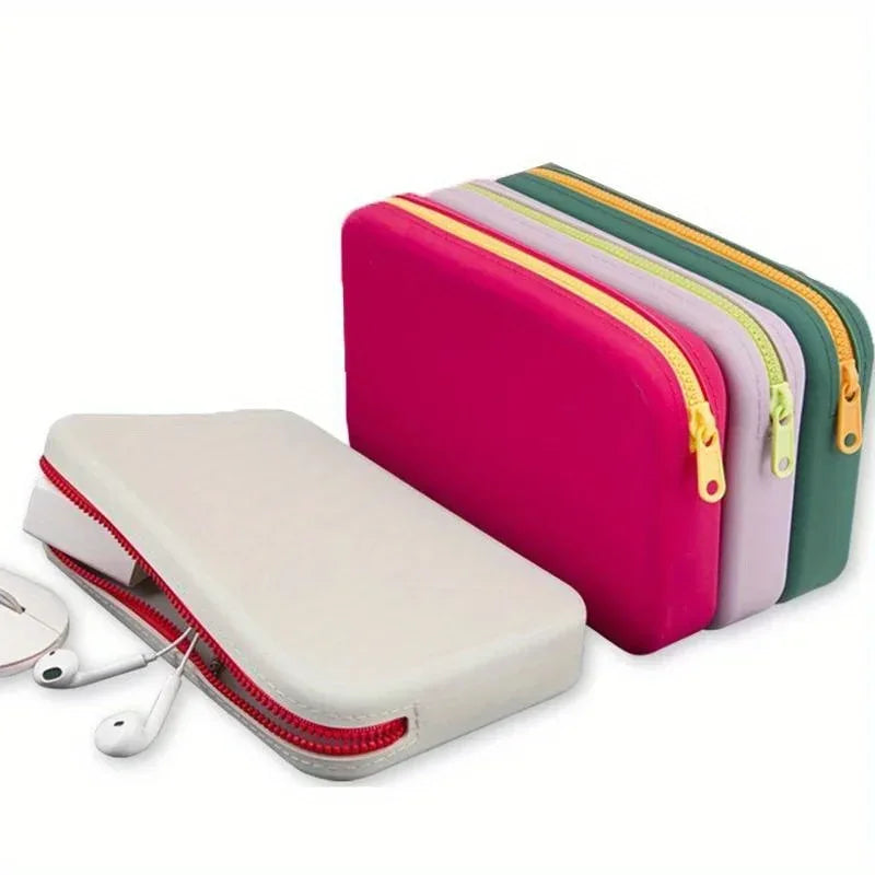 Portable Makeup Brush Organizer Cosmetic Bag - Clarify.pk