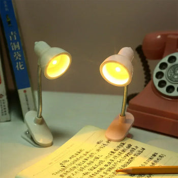 Portable Mini Night Light with Clip Lamp - Clarify.pk