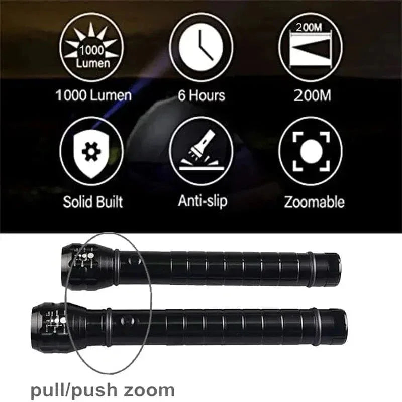 Portable Outdoor Flashlight for Camping - Clarify.pk