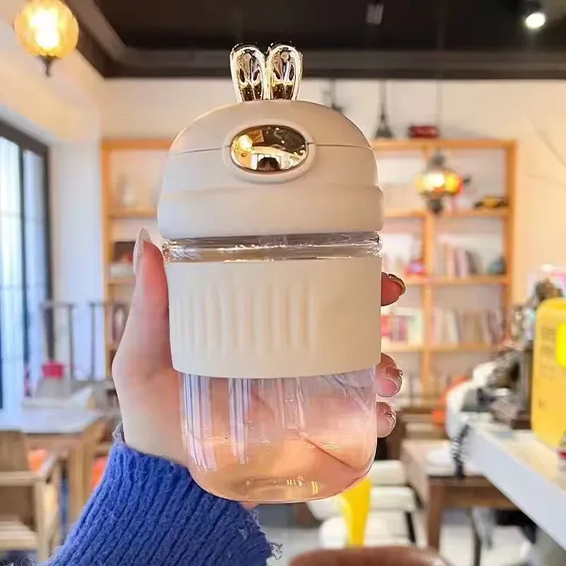 Portable Rabbit Water Bottle - Cute & Travel-Friendly - Clarify.pk