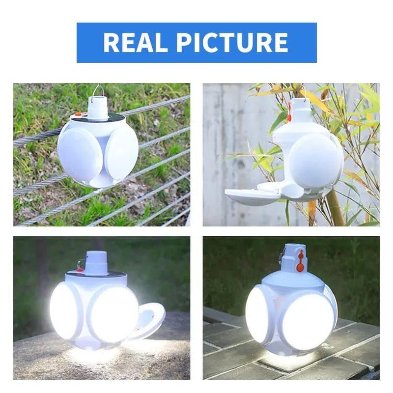 Portable Rechargeable LED Lantern with Universal Hook - Clarify.pk