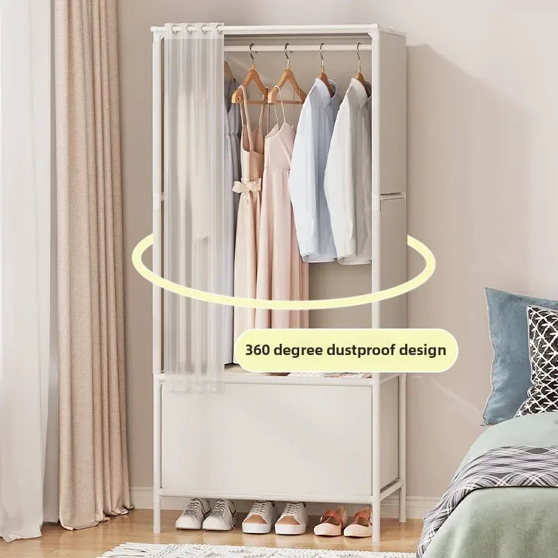 Portable Wardrobe Closet Rack - Clarify.pk