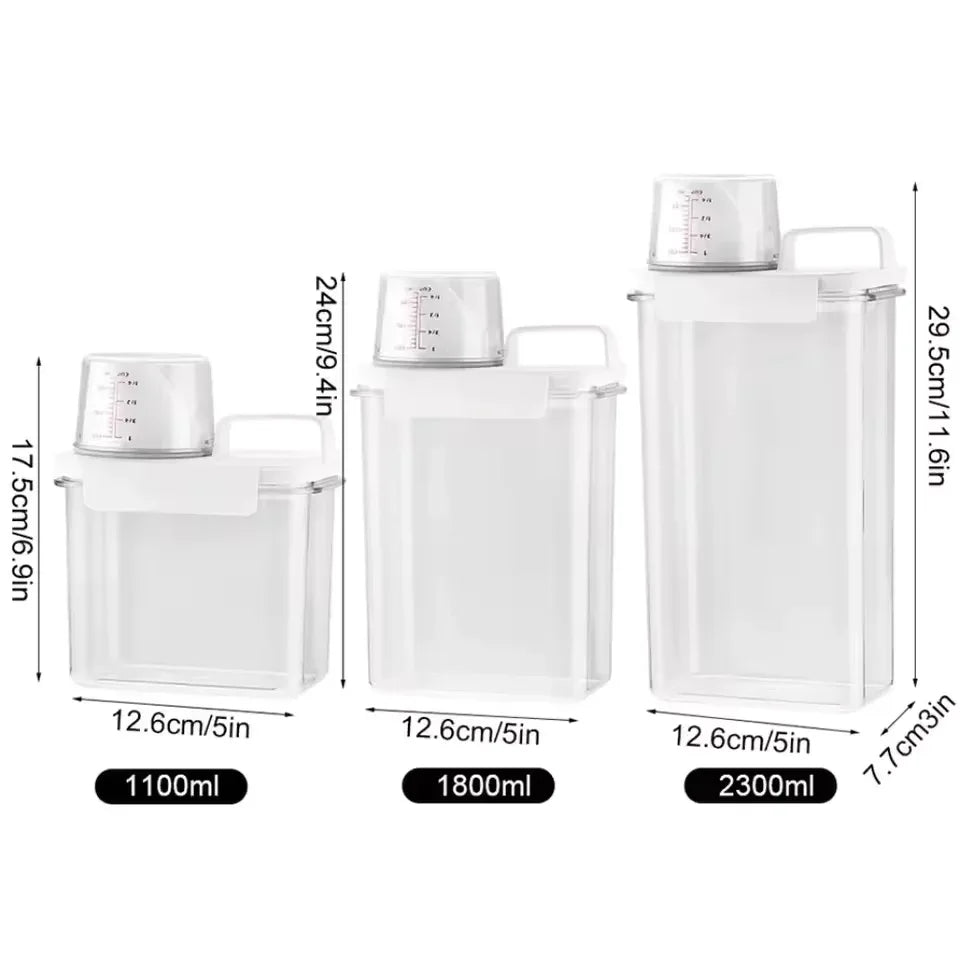 Portable Washing Powder Dispenser Set - Clarify.pk