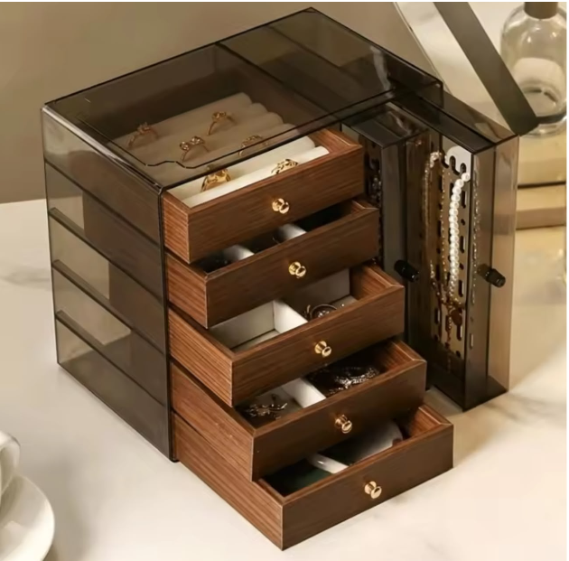 Multi-Layer Jewelry & Necklace Storage Organizer