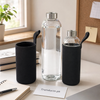 Premium Glass Water Bottle with Protective Pouch