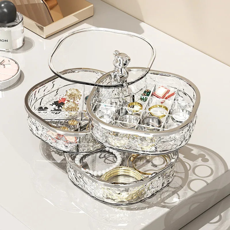 High-End Jewelry Storage Box with Elegant Design