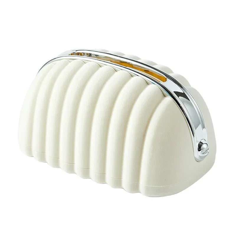 Premium Plastic Tissue Holder Canister - Clarify.pk