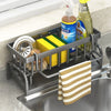 Premium Stainless Steel Sponge Holder Rack - Clarify.pk