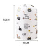 Quilt Storage Bag for Clothes with Cute Print - Clarify.pk